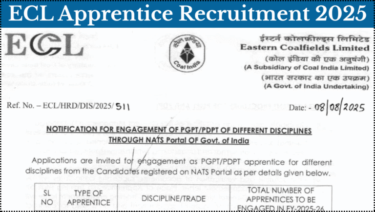 ECL Apprentice Recruitment 2025