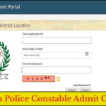 Rajasthan Police Constable Admit Card 2025